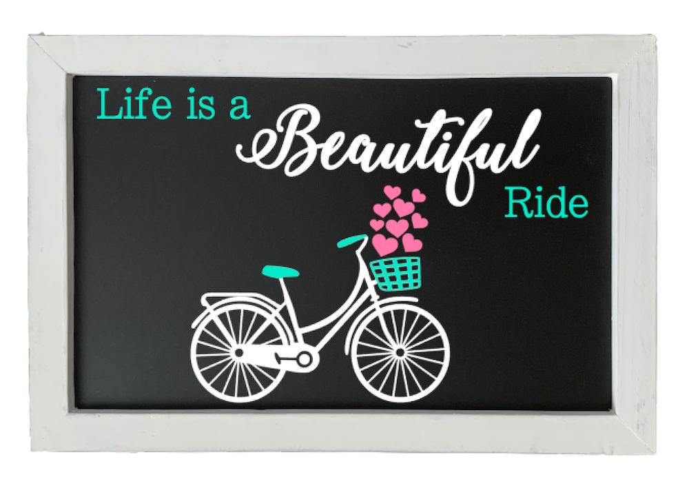 Beautiful Ride Silkscreen Stencil