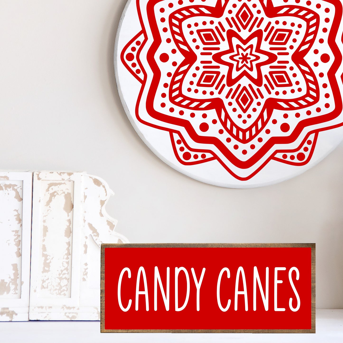 Candy Canes Silkscreen Stencil