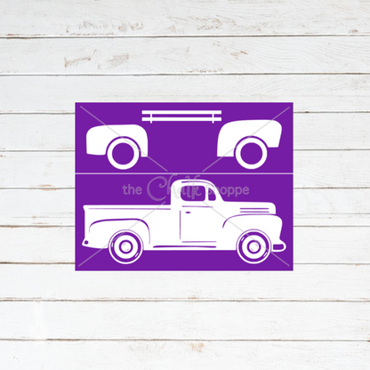 Classic Truck Silkscreen Stencil