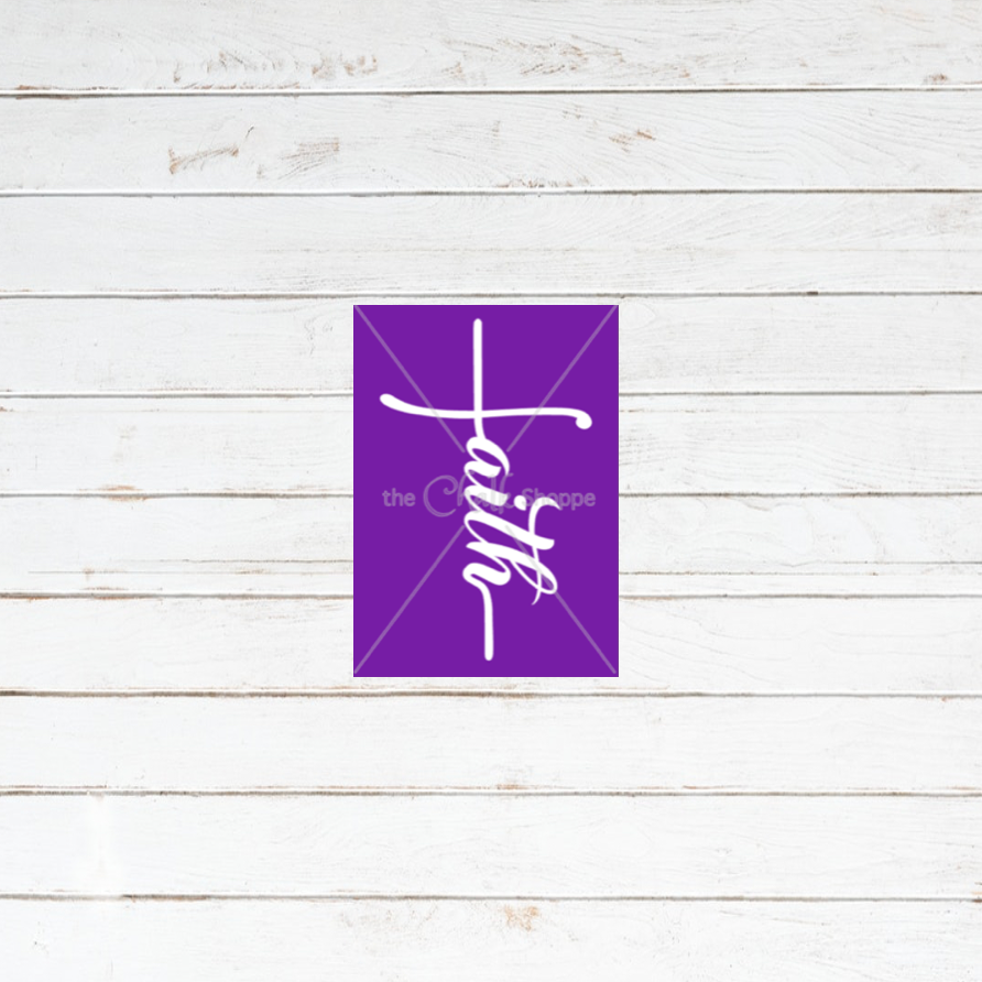 Faith Silkscreen Stencil