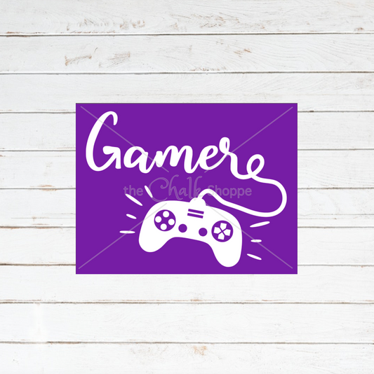 Gamer Controller Silkscreen Stencil