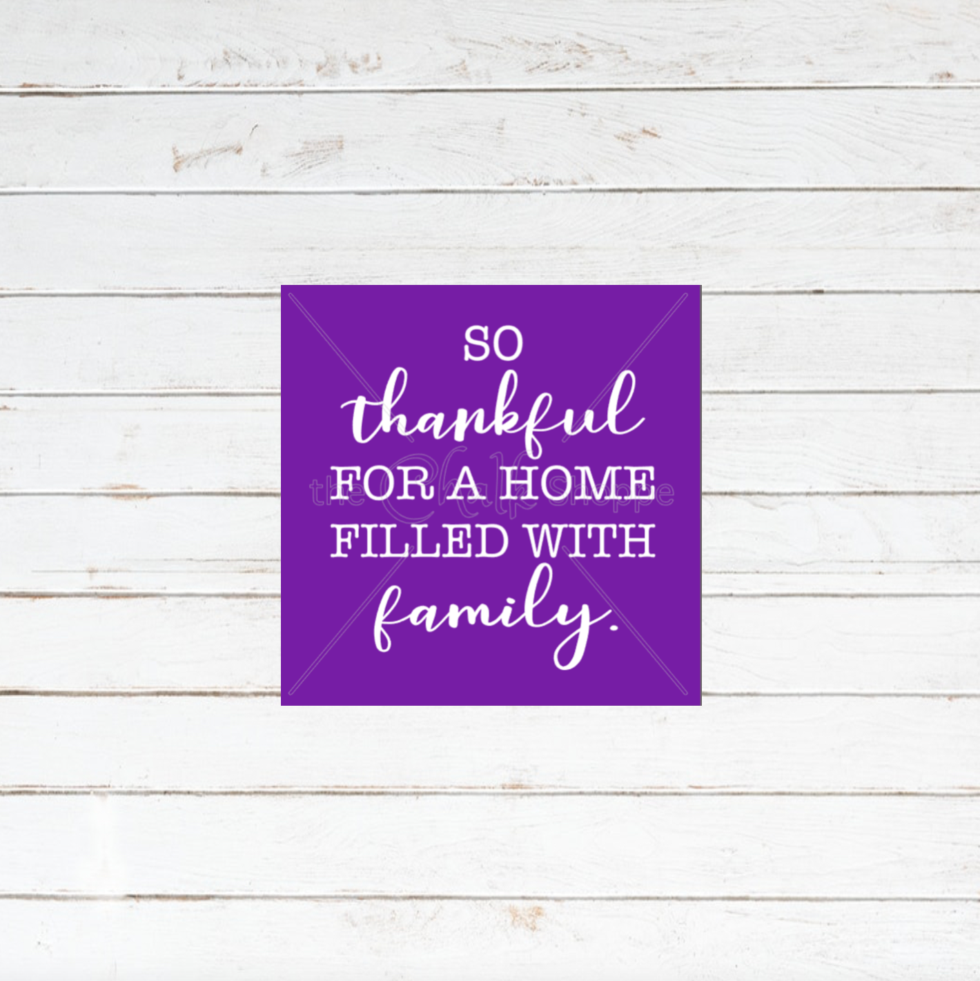 A Home Filled With Family Silkscreen Stencil