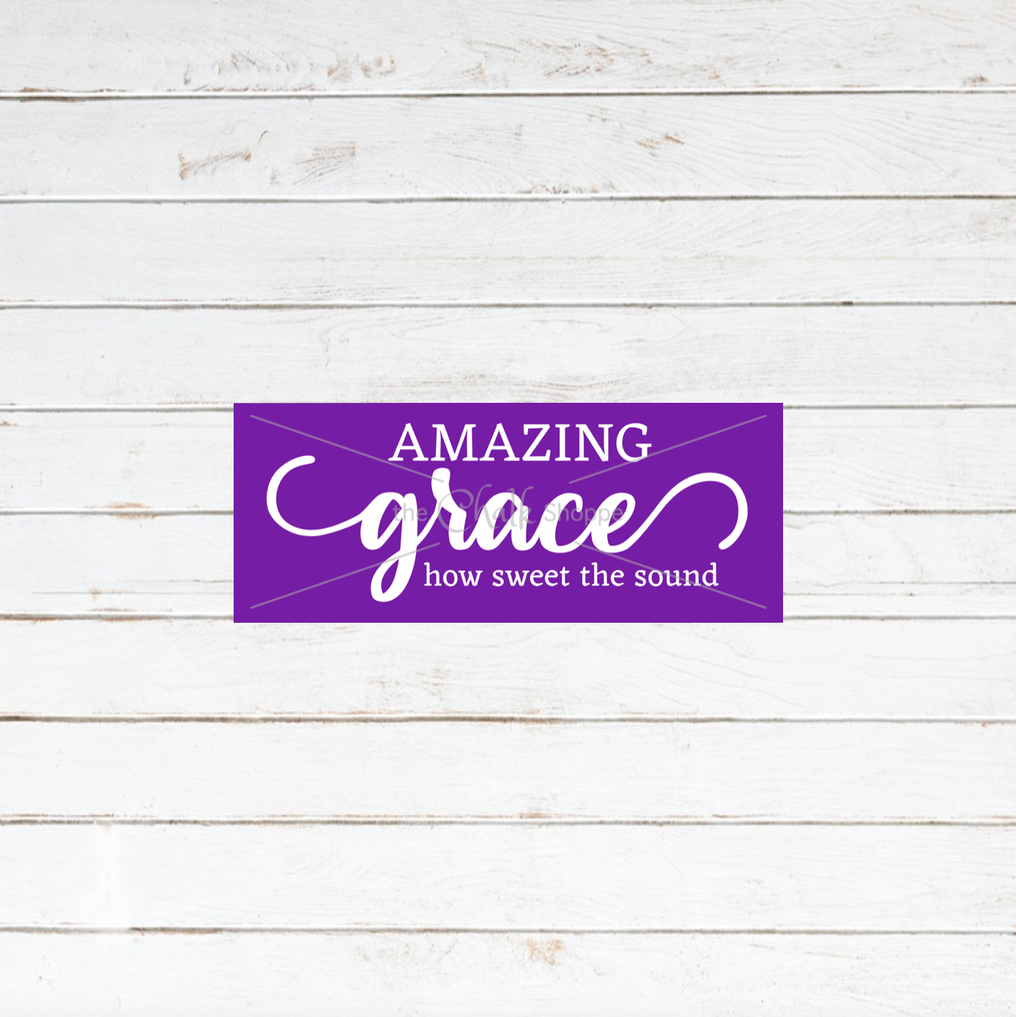 Amazing Grace Silkscreen Stencil