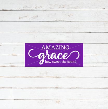 Amazing Grace Silkscreen Stencil