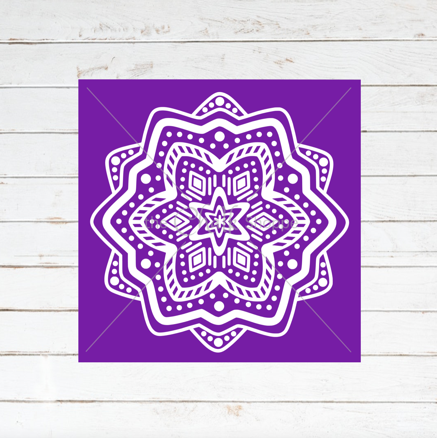 Lovely Mandala Silkscreen Stencil