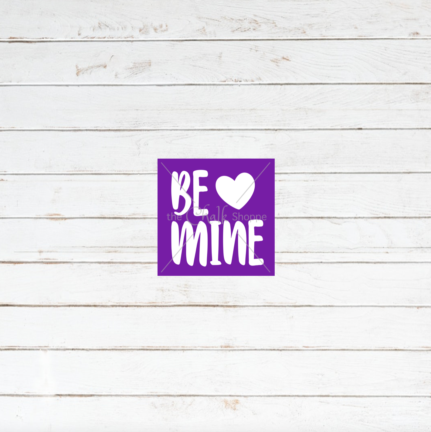 Be Mine Silkscreen Stencil