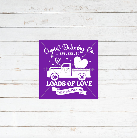 Cupid Delivery Co Silkscreen Stencil