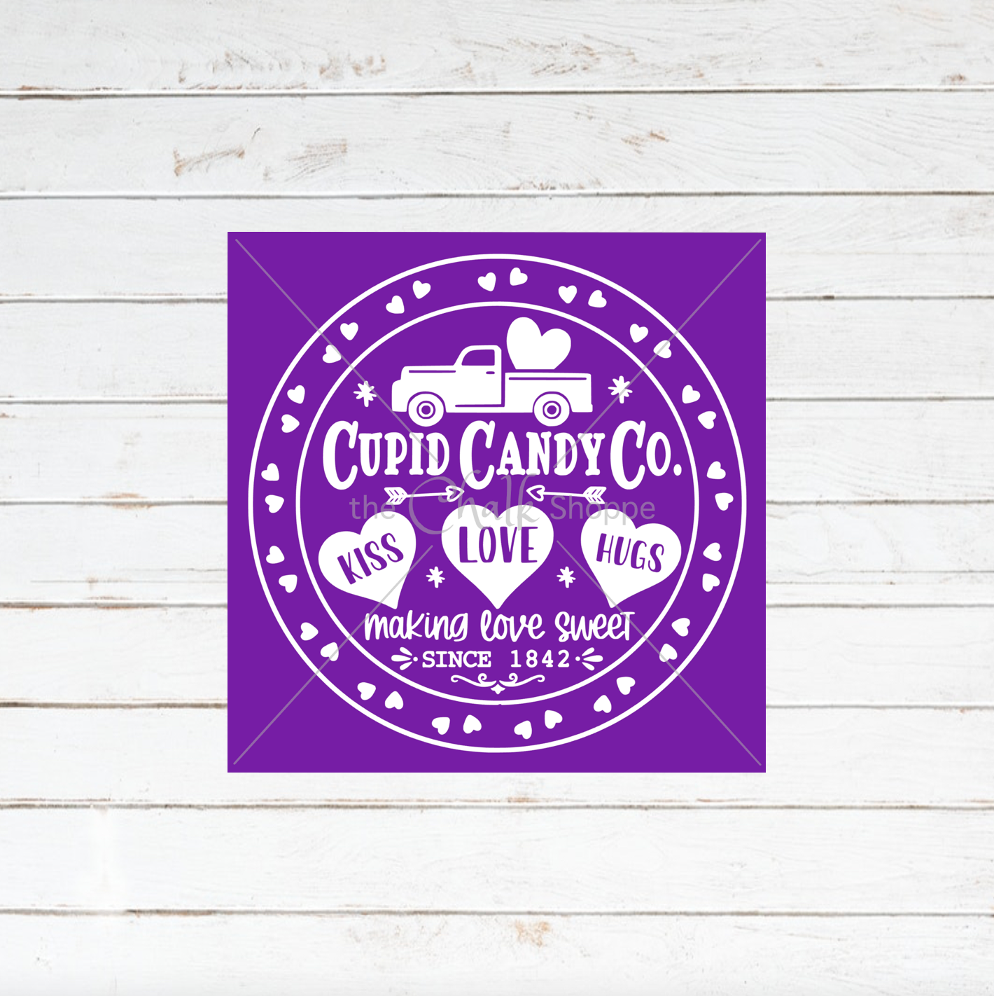 Cupid Candy Co. Silkscreen Stencil