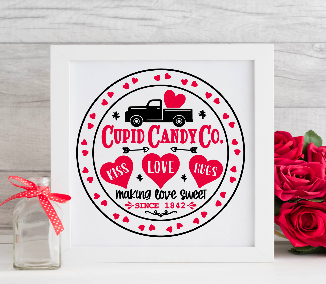 Cupid Candy Co. Silkscreen Stencil