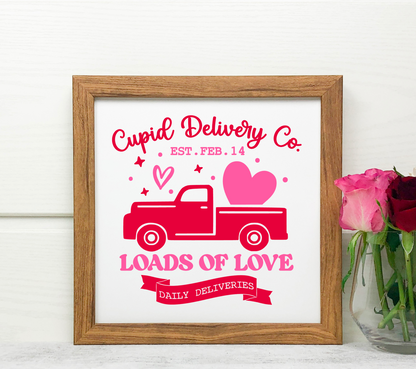 Cupid Delivery Co Silkscreen Stencil