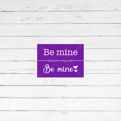 Be Mine Duo Silkscreen Stencil