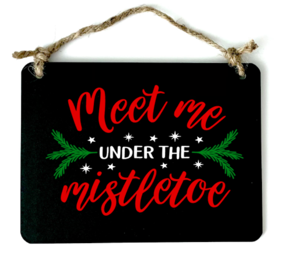 Under The Mistletoe Silkscreen Stencil