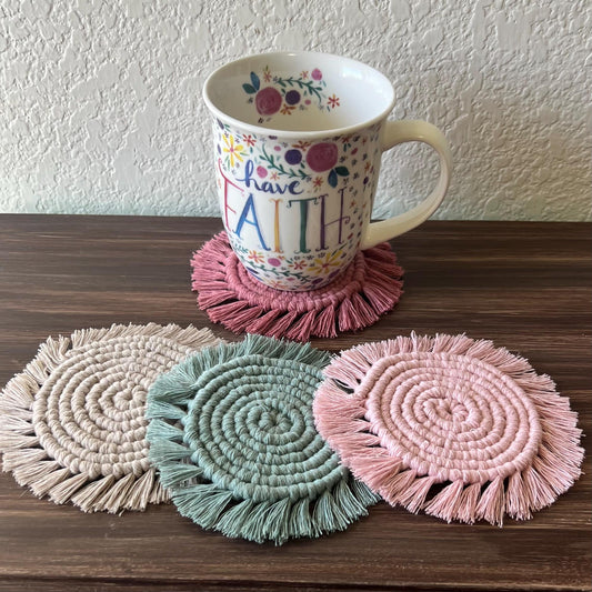 Macrame Coaster Sets