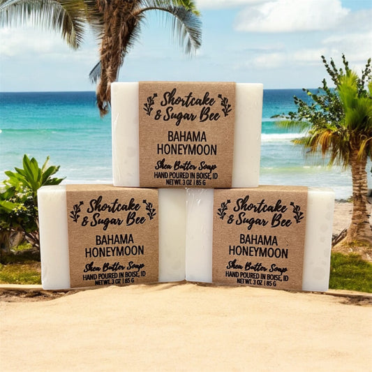 Natural Shea Butter Soap - Bahama Honeymoon