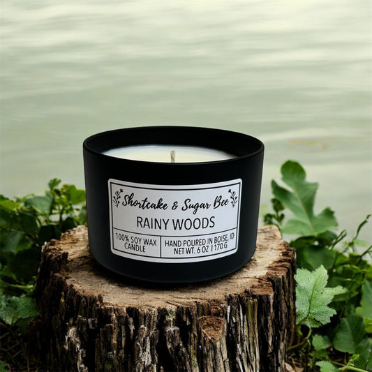 Rainy Woods Soy Wax Candle