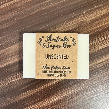 Natural Shea Butter Soap - Unscented