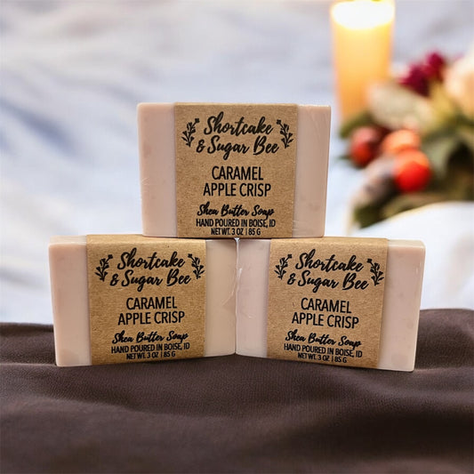 Natural Shea Butter Soap - Caramel Apple Crisp