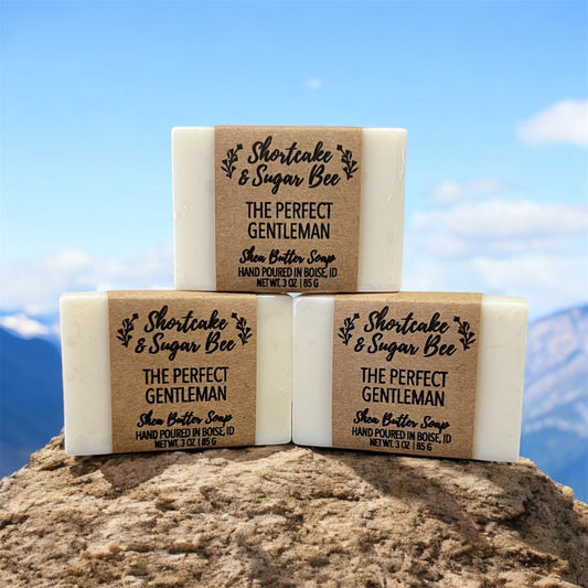 Natural Shea Butter Soap - The Perfect Gentleman